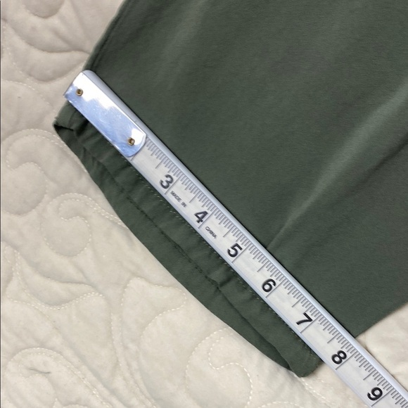 Penningtons Green Pants High Rise Relaxed Fit - Picture 7 of 11